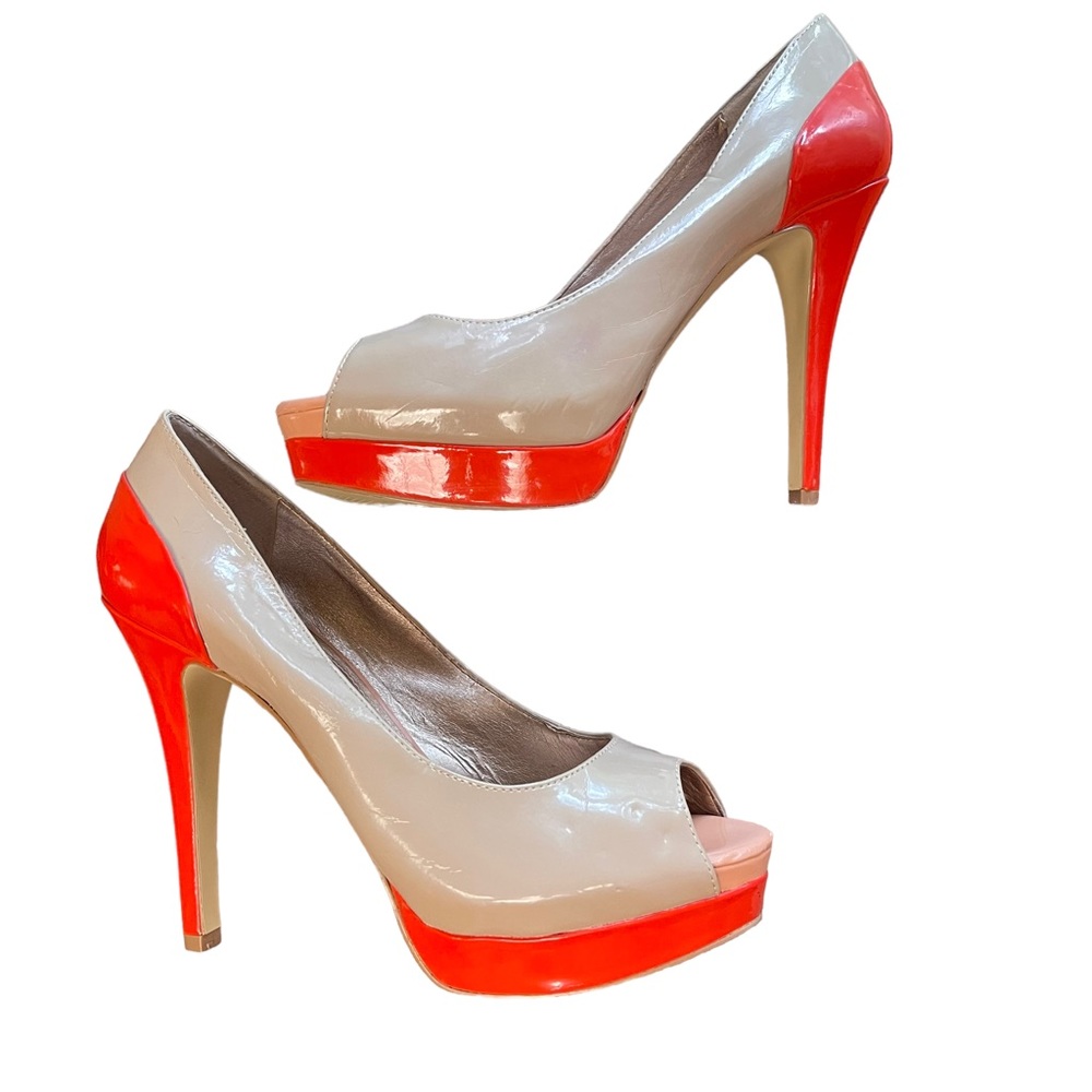 BCBGeneration I Foxxy Peep‎ Toe Heels